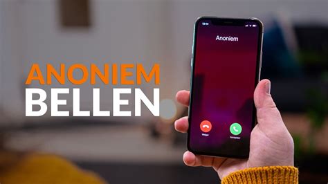 Anoniem bellen aan